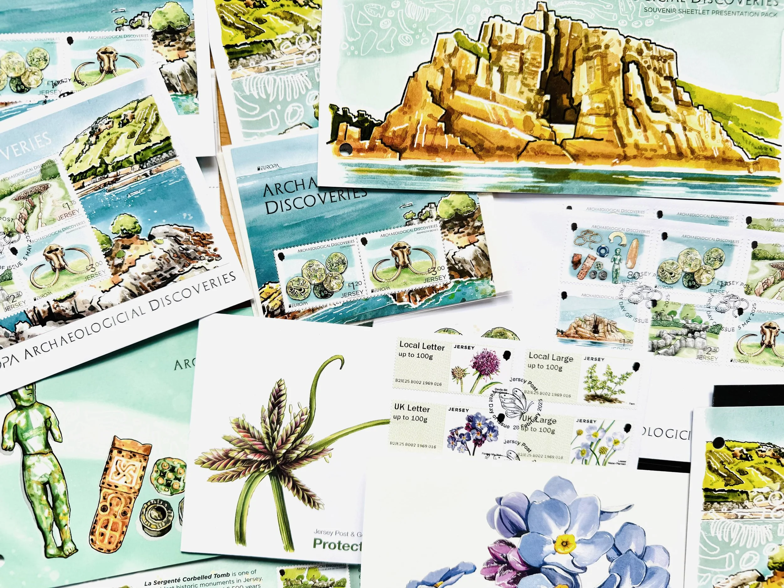 Archaeological Discoveries_and_Protected plants_Stamps.jpg