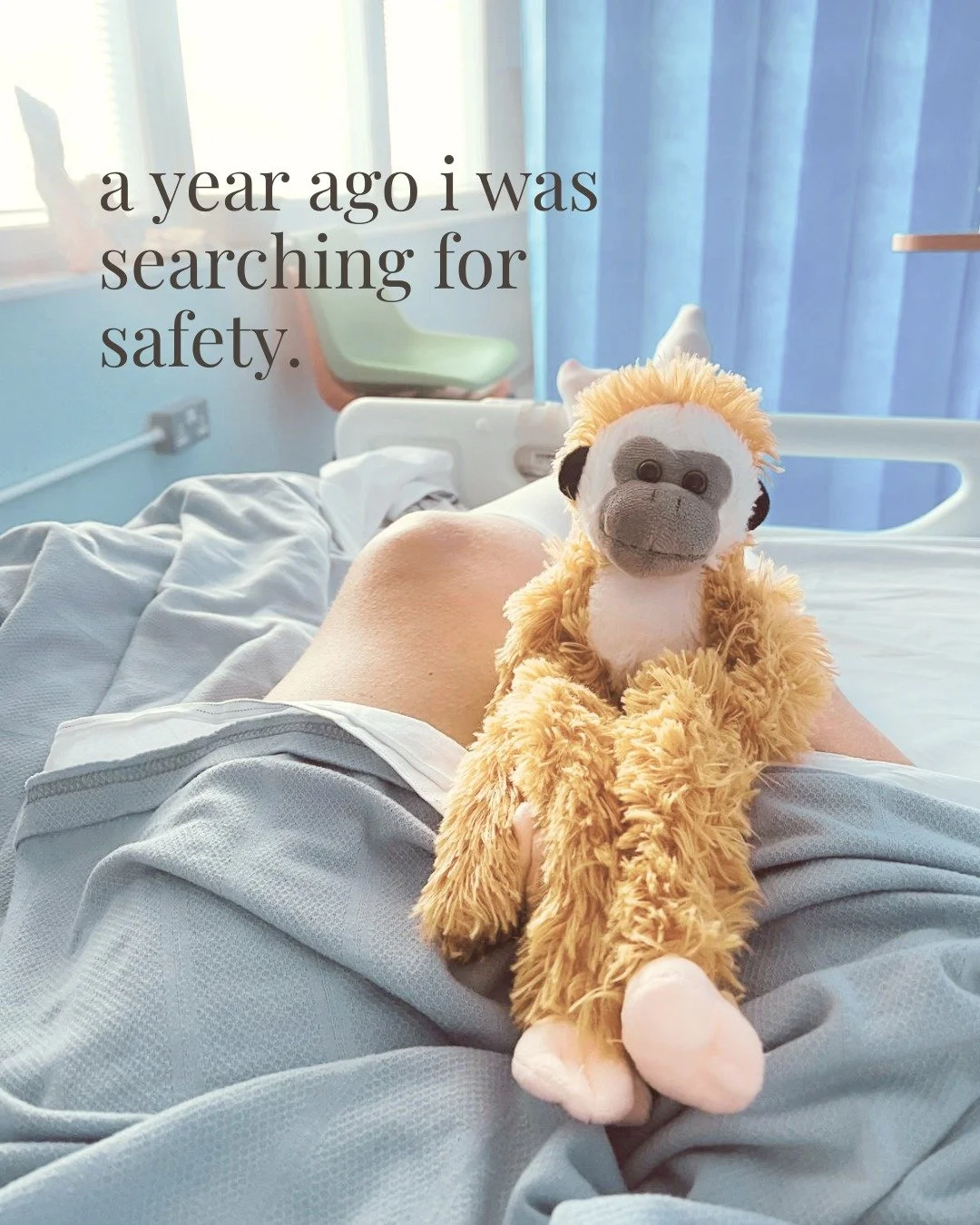 today I feel lucky to be able to offer it to others 🤍

lying on the hospital bed a year ago to the day, 
recovering from lifesaving emergency surgery.
grieving a loss that took a long time to find words for. 
in the stillness, i craved community. 
n