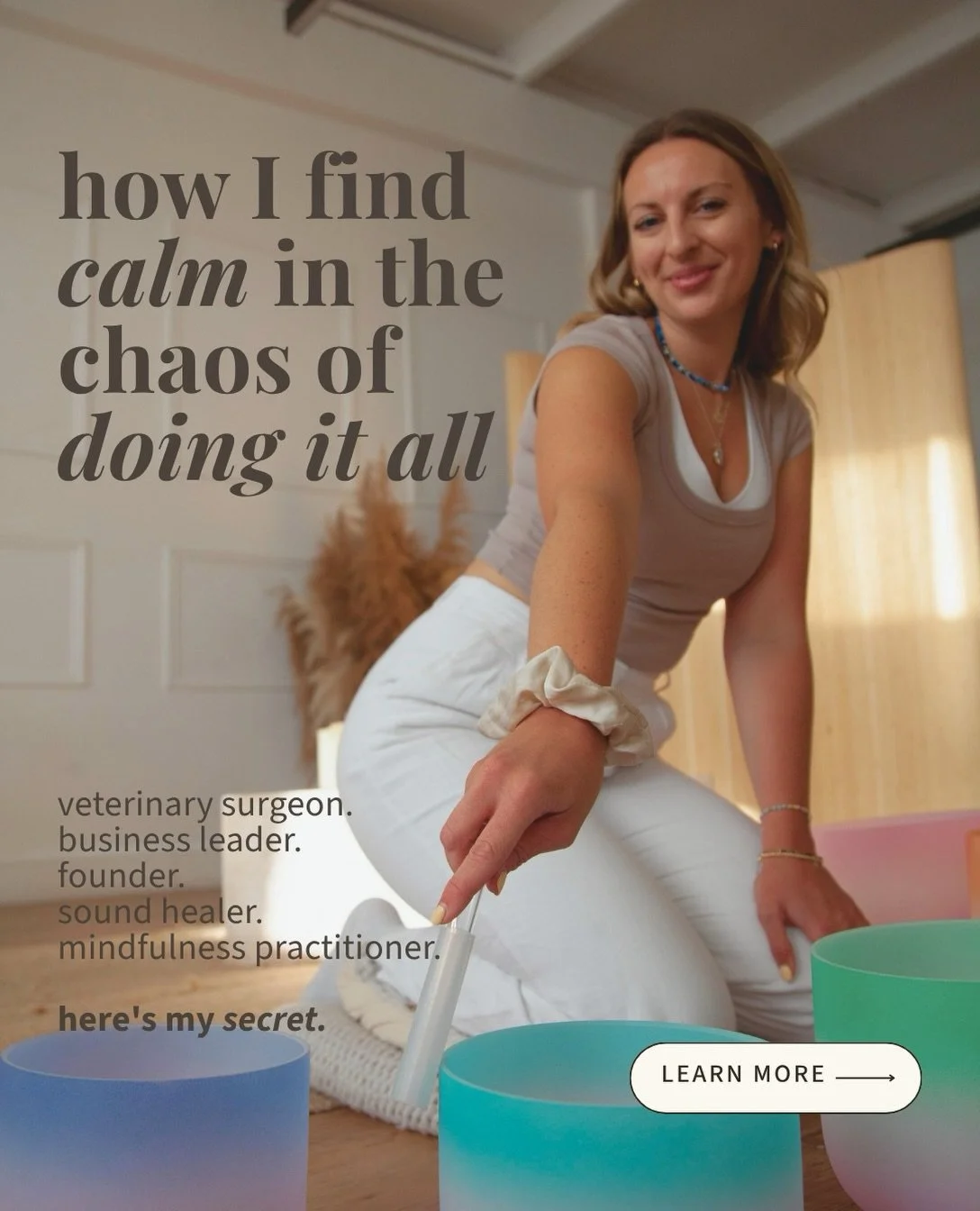 balancing a busy career with finding inner peace isn&rsquo;t easy - and honestly, meditation isn&rsquo;t always peaceful. for me, the secret isn&rsquo;t being perfect; it&rsquo;s just about showing up consistently.

if you are looking to find your ow