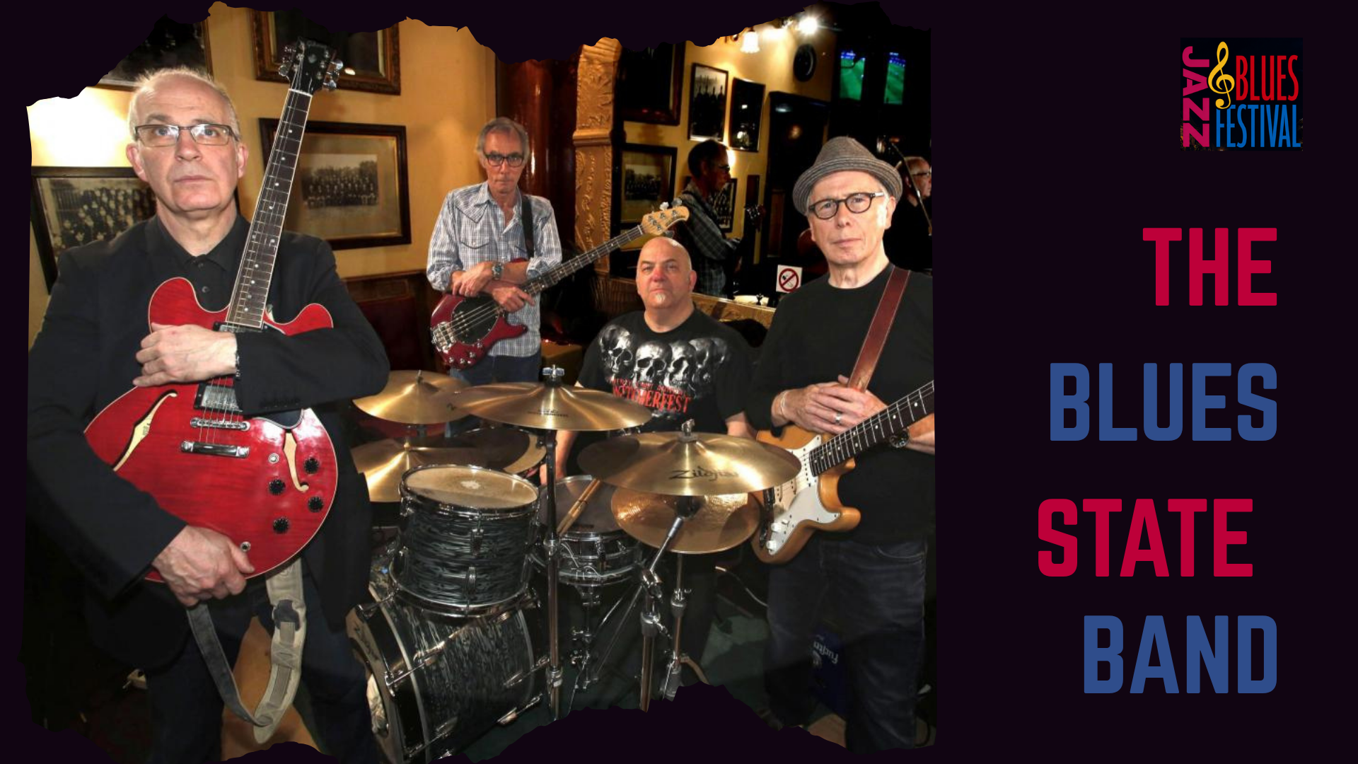 The blues State band  Callander Jazz Festival