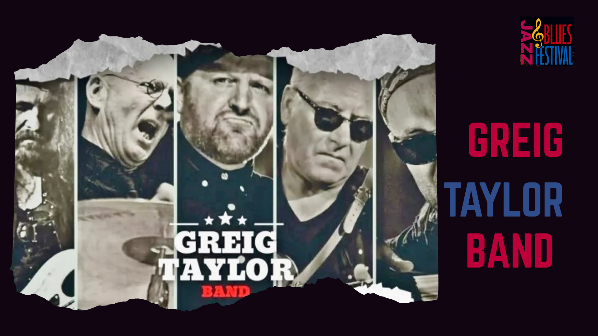 greig Taylor band Callander Jazz & Blues Festival