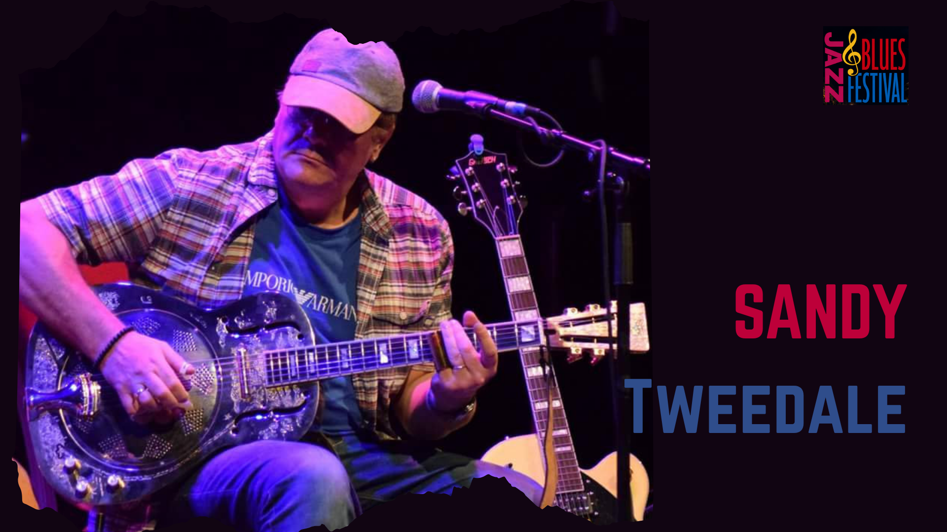 sandy tweedale callander Jazz & Blues Festival