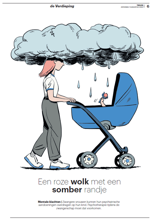 "Een roze wolk met een somber randje", artikel in Trouw op 01-08-2026