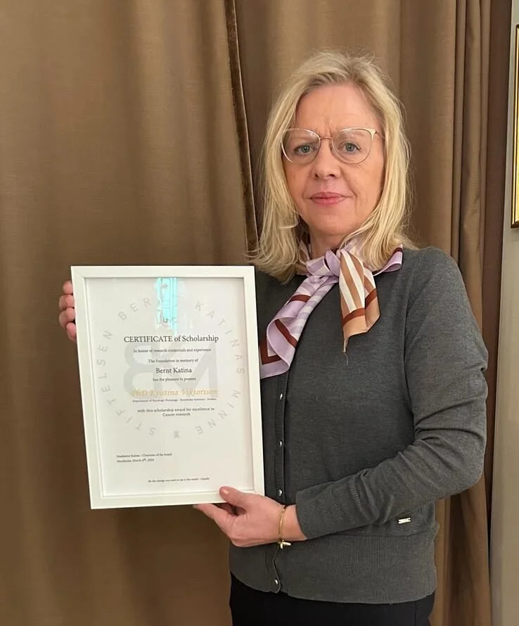 2023 - Senior forskningsspecialist Kristina Viktorsson