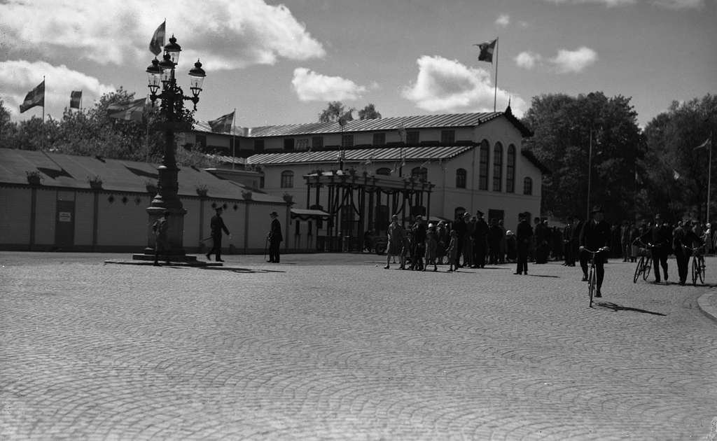 Bild från utställningen år 1927 arrangerad av Karlstad fabriks- och Hantverksförening