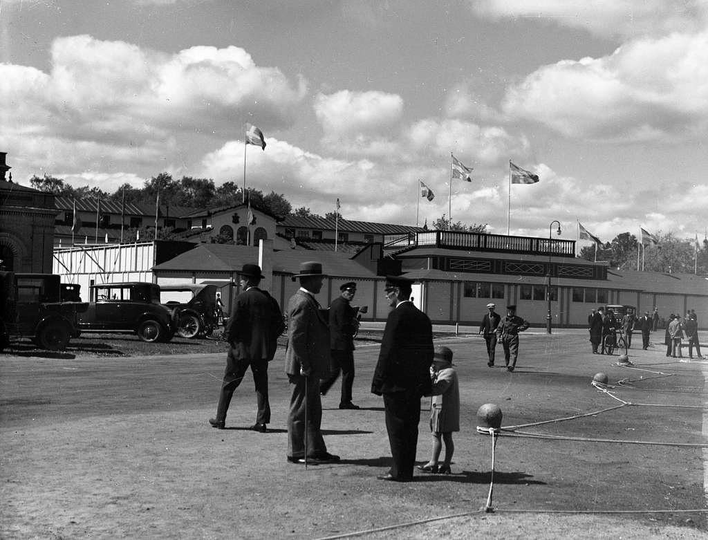 Bild från utställningen år 1927 arrangerad av Karlstad fabriks- och Hantverksförening