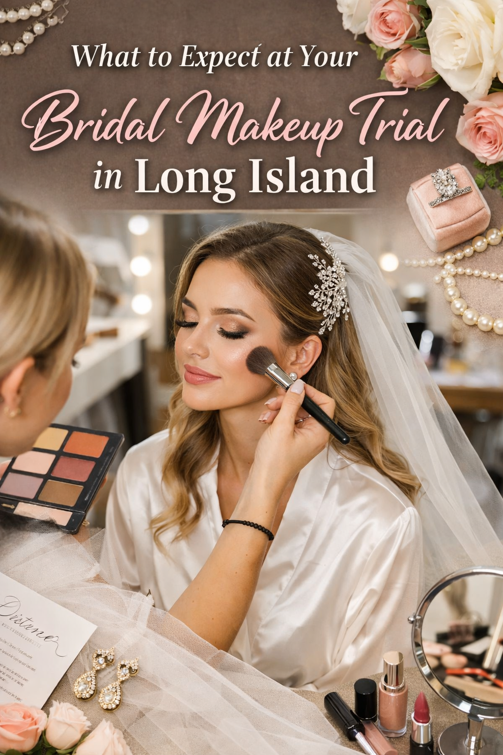 What to Expect at Your Bridal Makeup Trial in Long Island