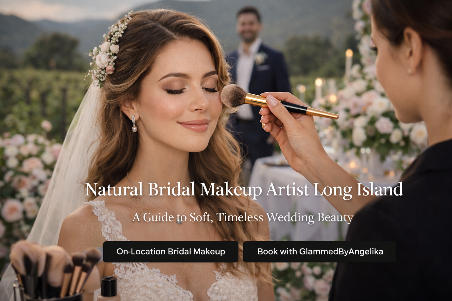 Natural Bridal Makeup Artist Long Island 