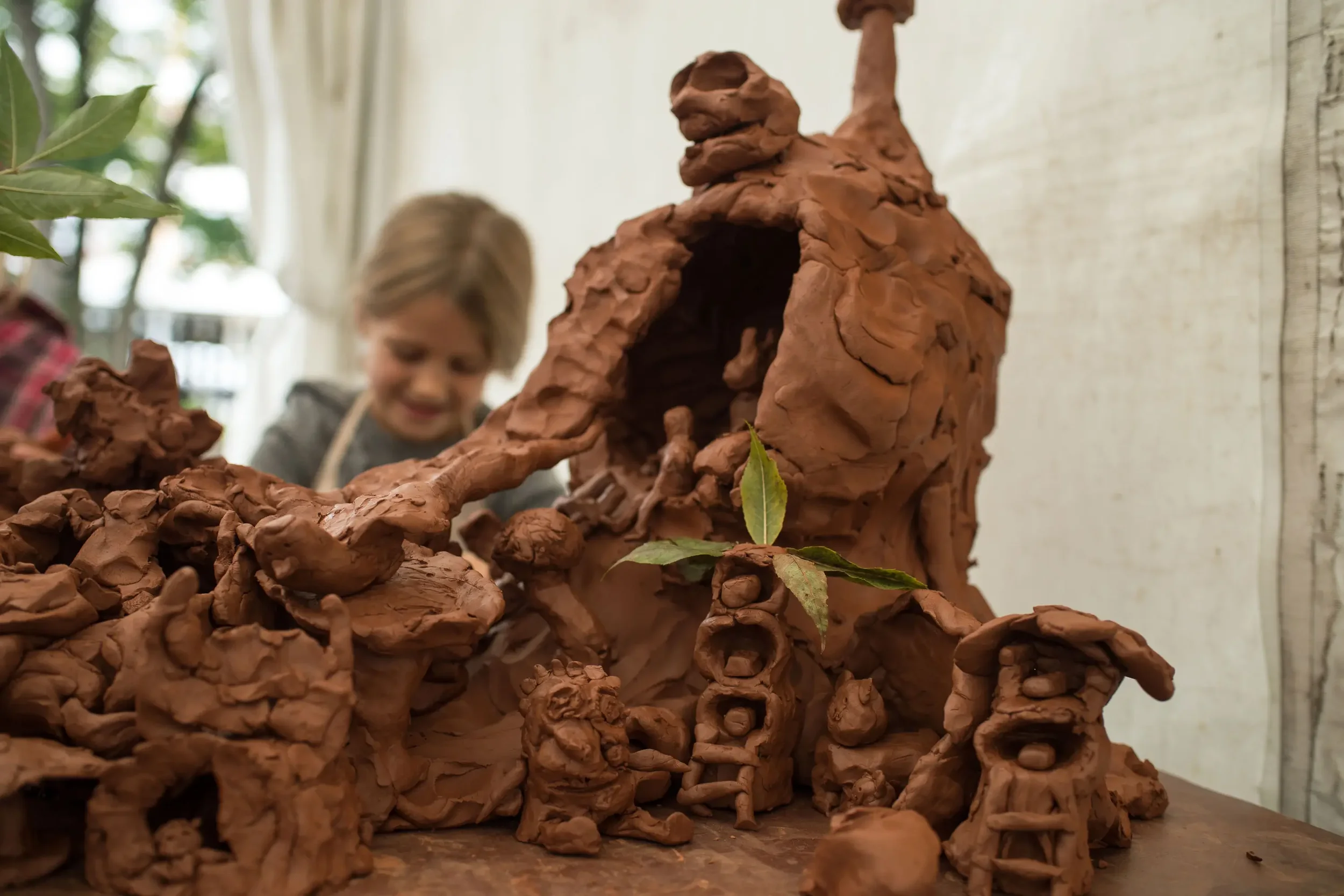 Atelier modelage parents/enfants «La sieste du géant»