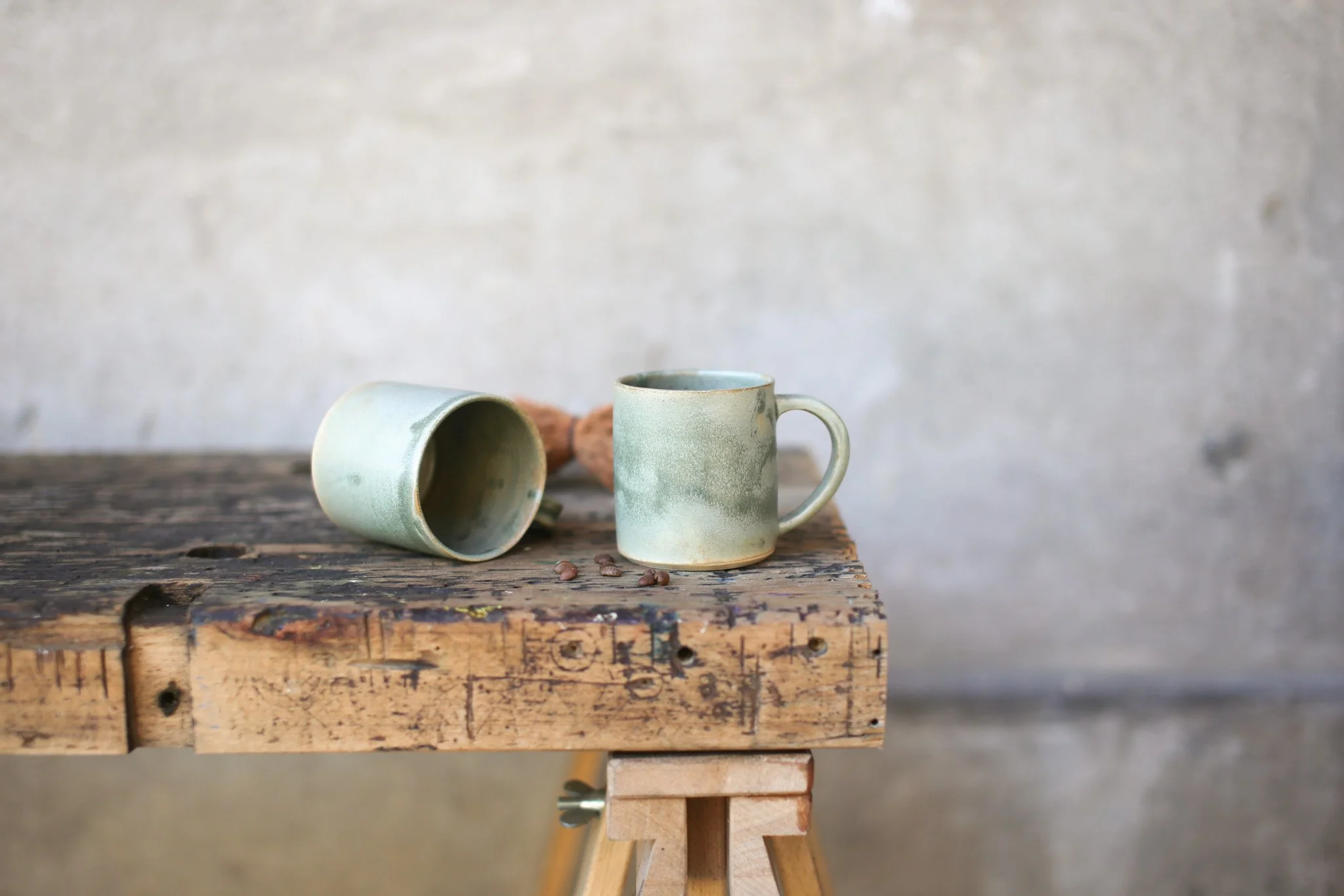 Tall Mug  in Spring Green