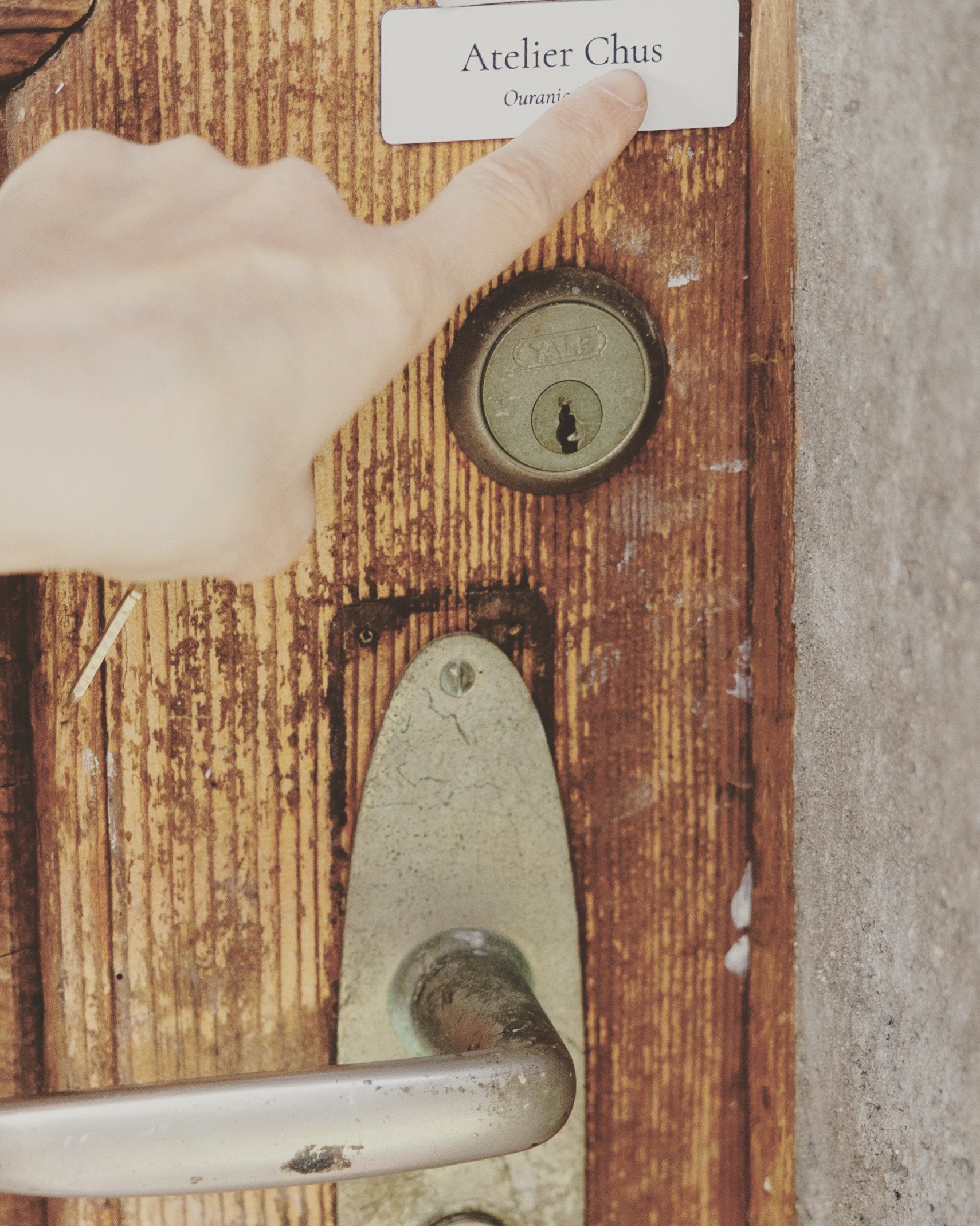This is my door to creation. What&rsquo;s yours? 

We often think of creativity belonging only to dedicated studios, but it lives everywhere: in the kitchen, on a blank page, in the soil, or on a sewing table. It's any space where we slow down to mak