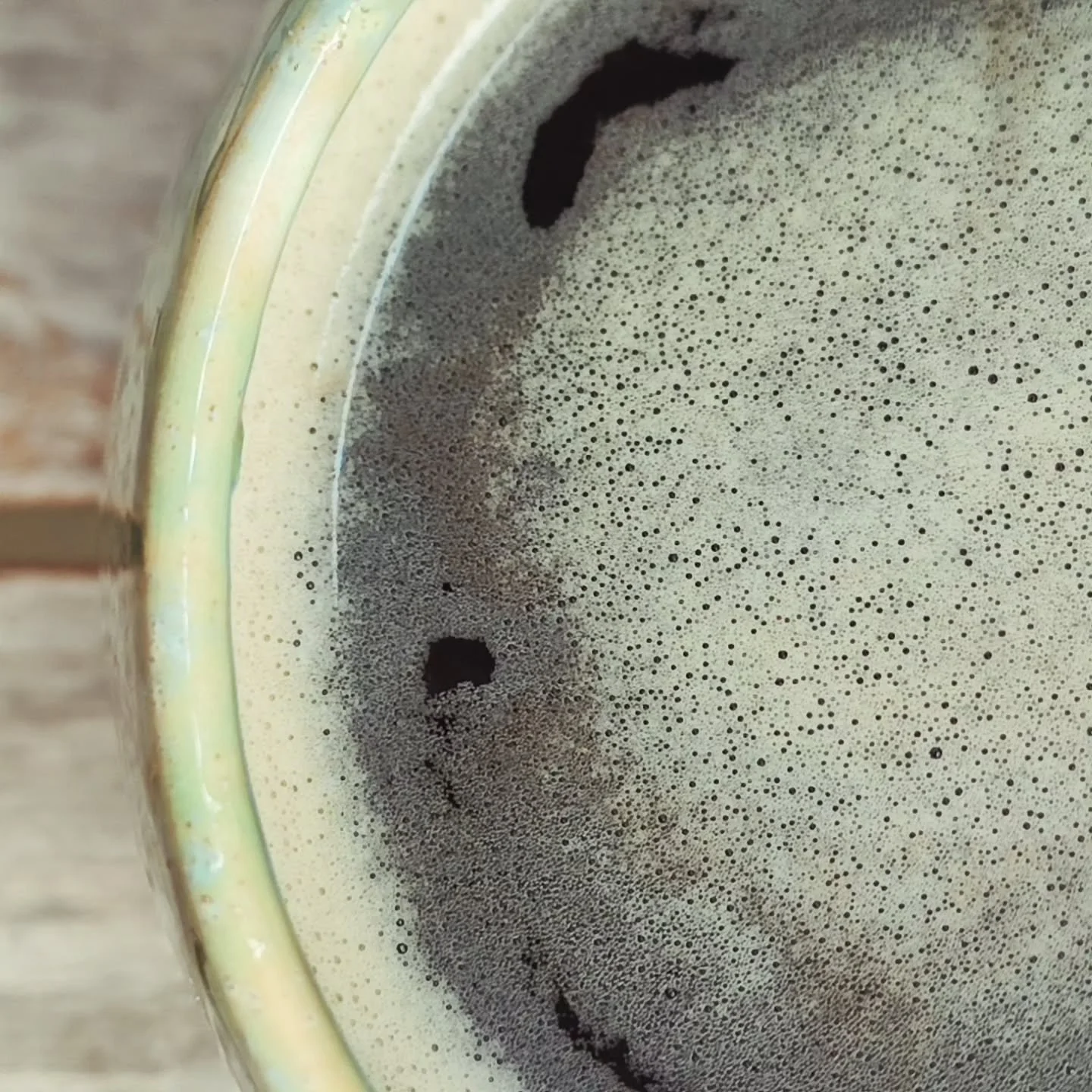 A close-up look at a current studio prototype. Before any ceramic piece is ready for your home, it has to be tested in mine.

I spend some days using my prototypes to feel their weight, find their ideal use, see the way they stack, and ensure the gla