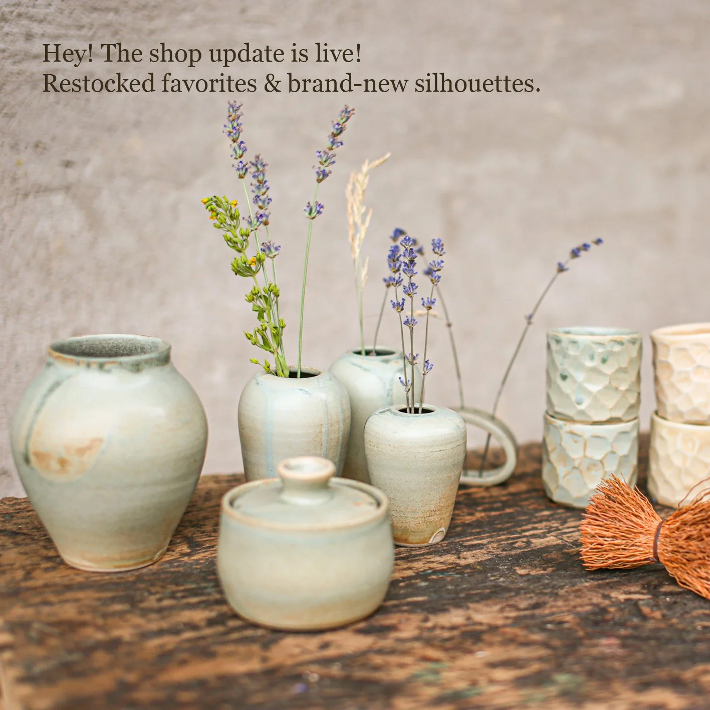The shop update is live!
New vases, restock of your favourite mugs and cups.
Explore the full drop at atelierchus.ch (link in bio).

#handmadeceramics 
#atelierchus 
#tableware 
#vases 
#potterylife