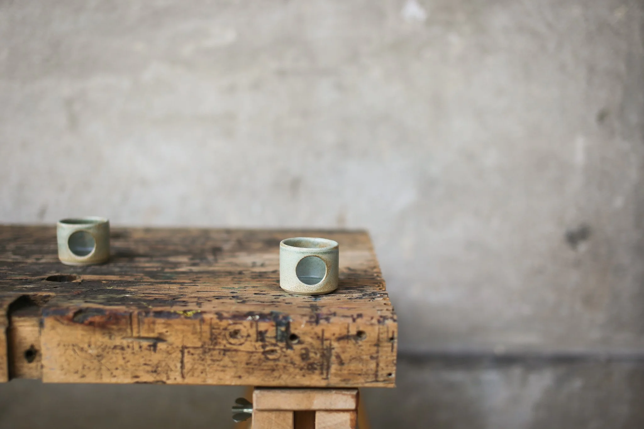 Lantern Tealight Holder in Spring Green