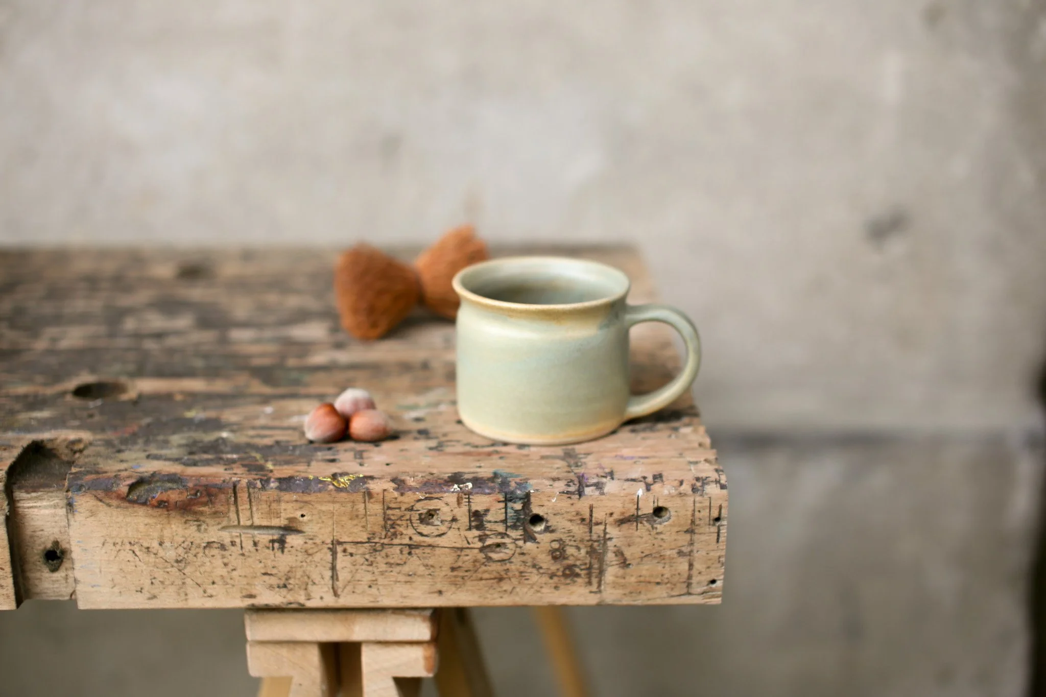 Rustic Mug — Spring Green