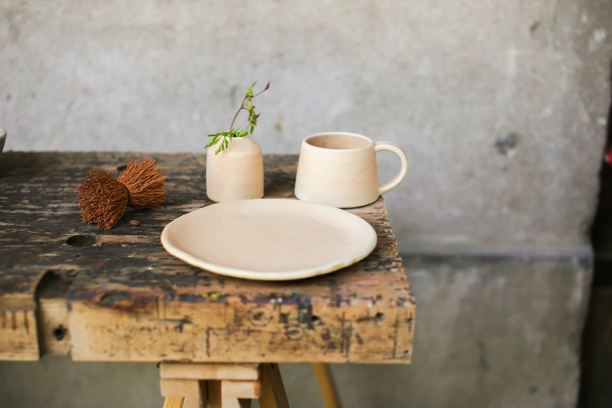 Morning Set Five (3 Pieces) — Silk Cream