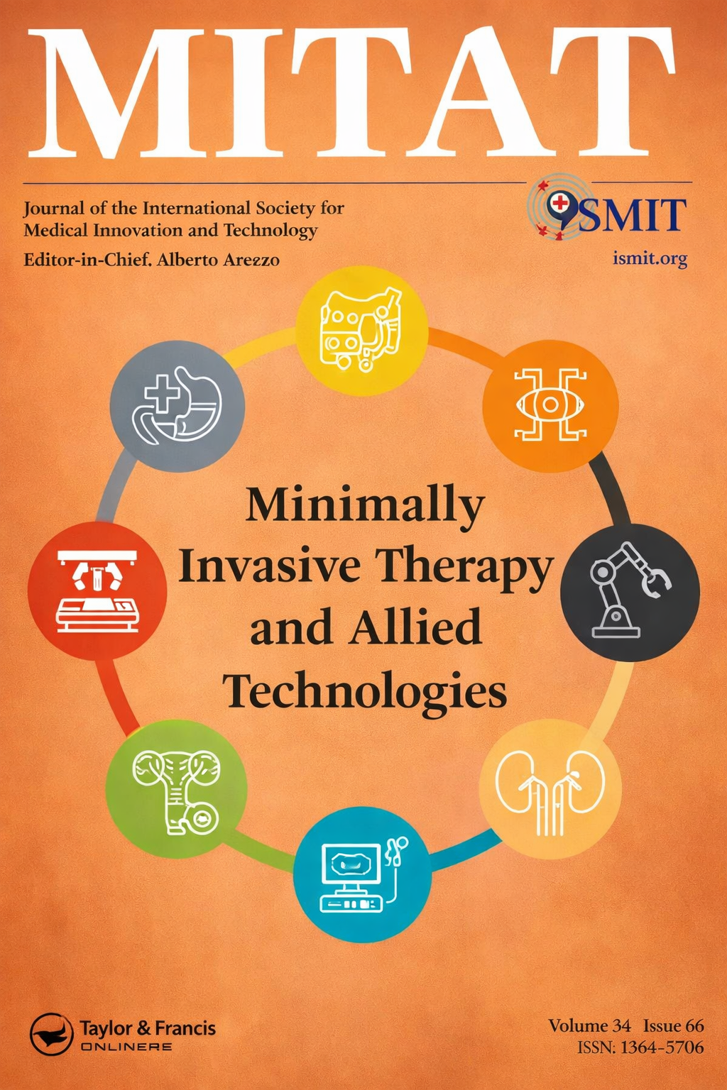 Cover of scientific paper called Minimally Invasive Therapy and Allied Technologies.