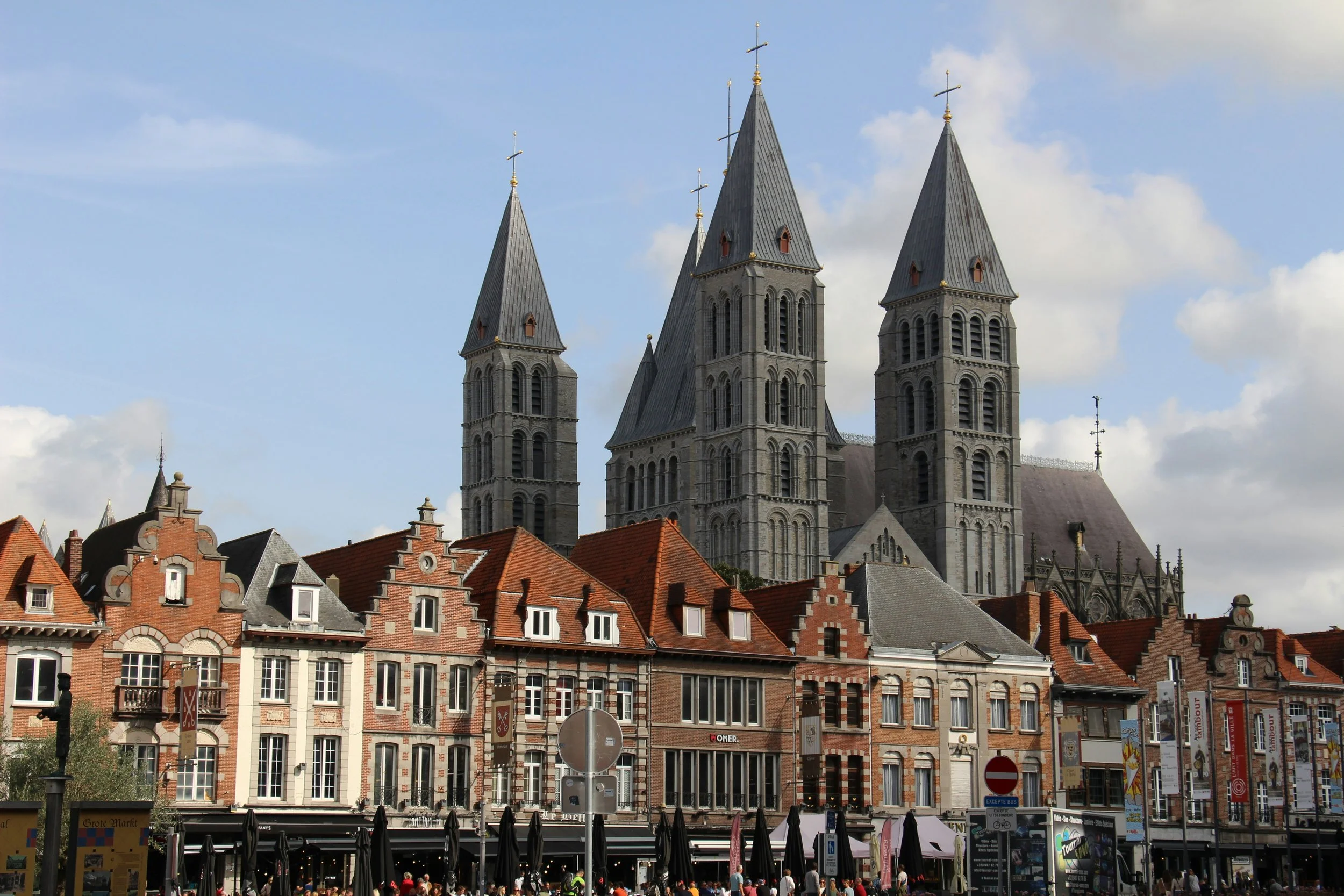 Cathédrale de Tournai (Belgique) - Restauration des 5 tours et transepts - MOE