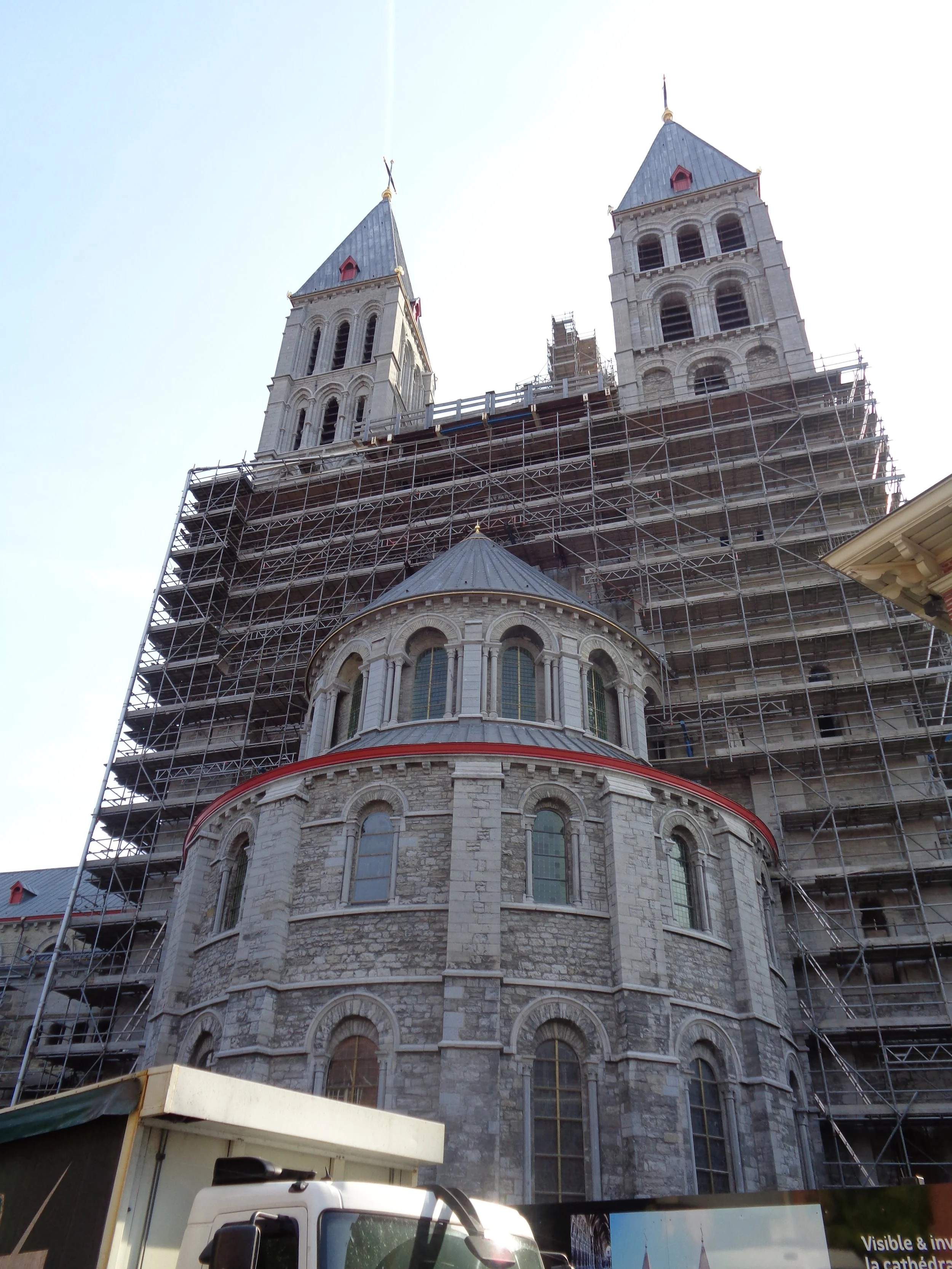 Cathédrale de Tournai (Belgique) - Schéma directeur et restauration des 5 tours et transepts - MOE