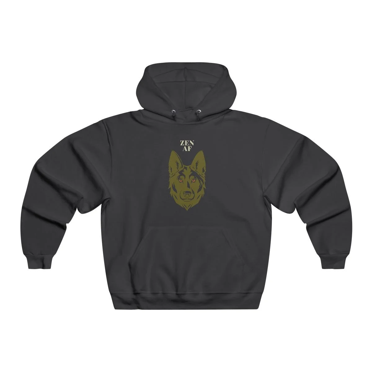 Zen AF Hoodie - Loyal Grounded Zen mode on - chill meets alpha cool