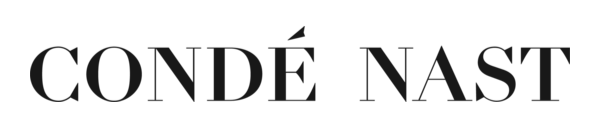 The logo of Condé Nast in black text on a white background.