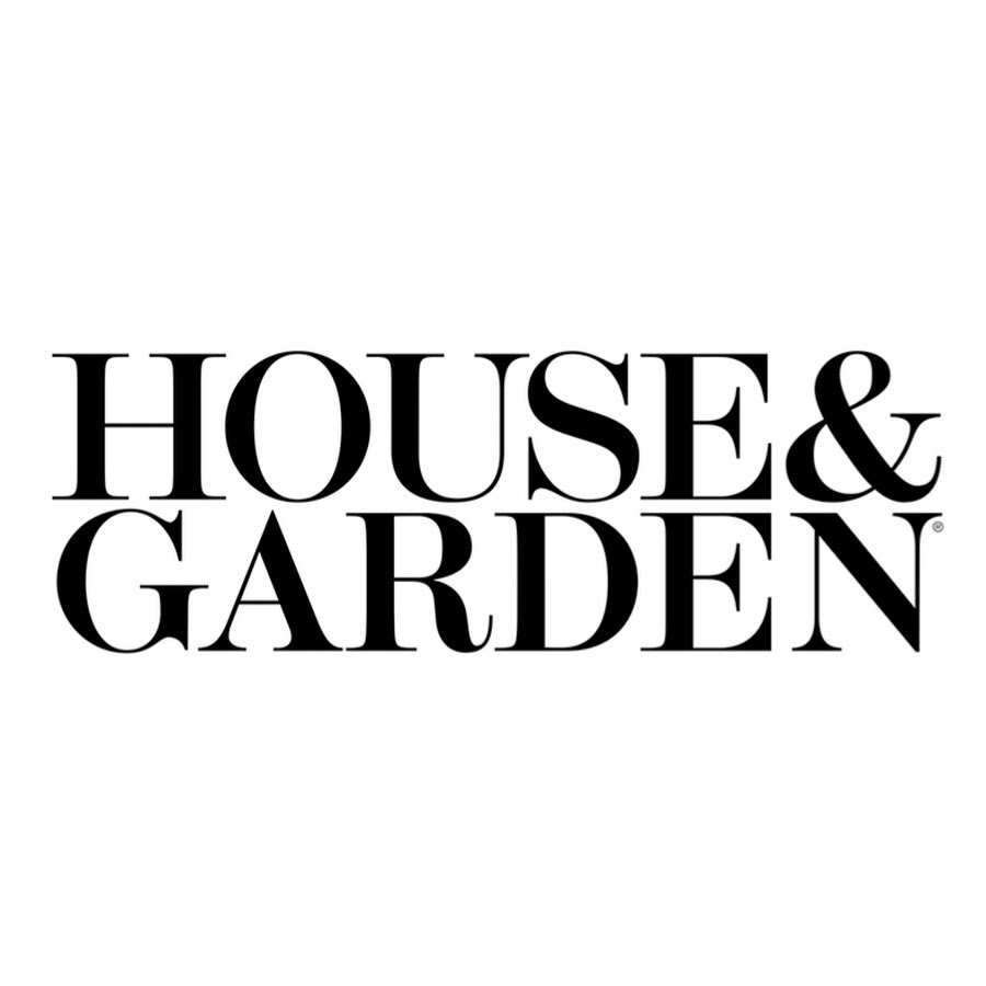 Logo of House & Garden in black text on white background.