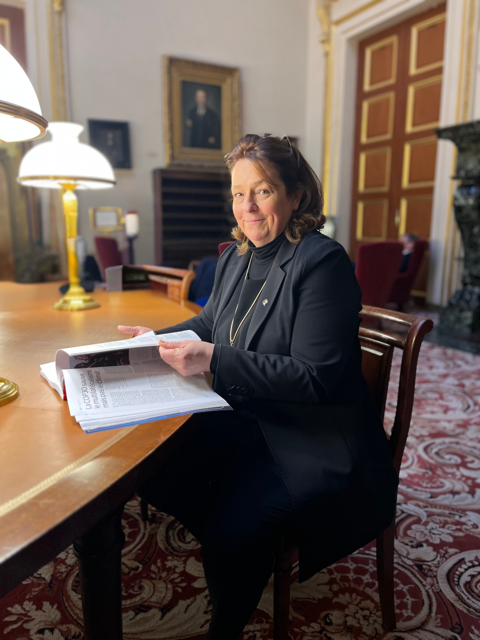 Sophie Errante à l'Assemblée nationale