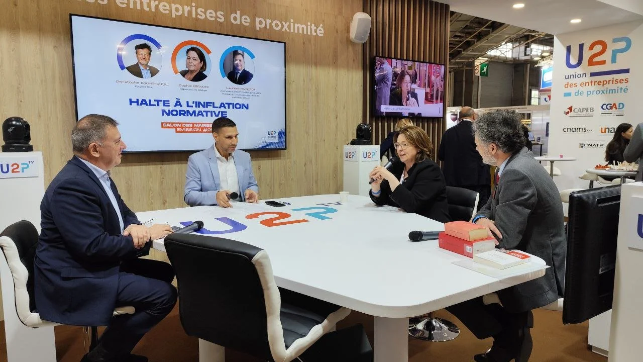 Participation à la table ronde de l'U2P au Salon des maires 2025
