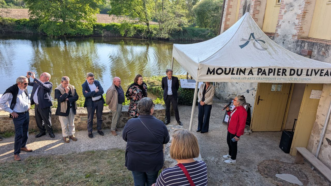 10ᵉ anniversaire du Moulin à Papier du Liveau à&nbsp;Gorges
