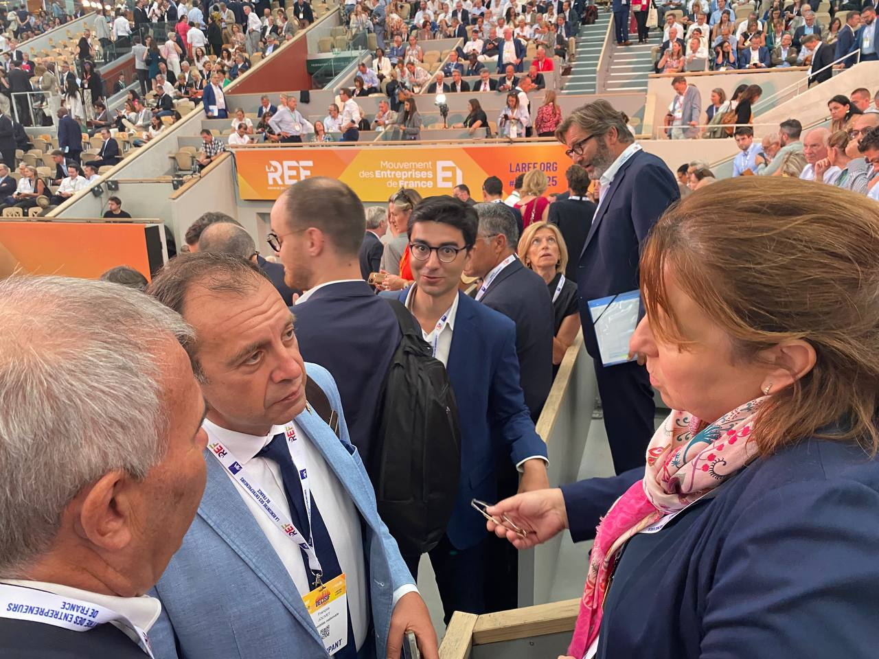 Rencontre des Entrepreneurs de France (REF) à Paris