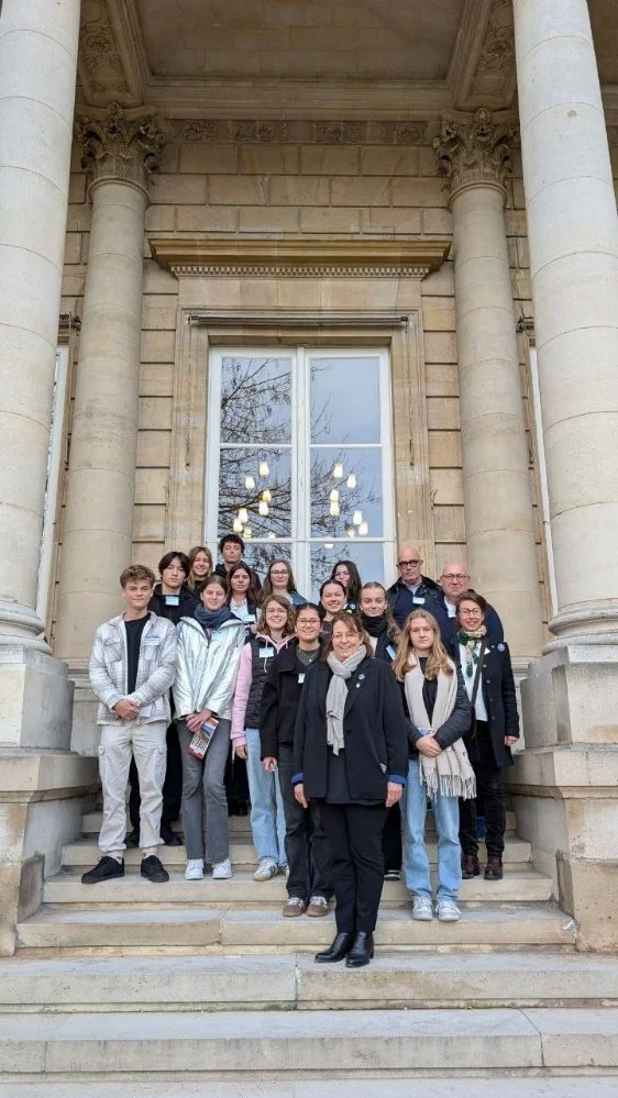 Visite de la classe défense de Rezé à l’Assemblée nationale