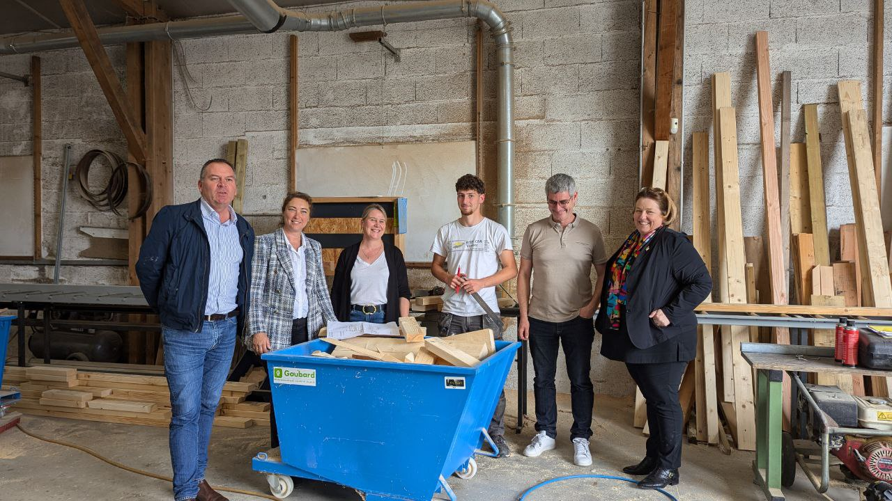 Visite de l’entreprise Lechat à&nbsp;Vallet