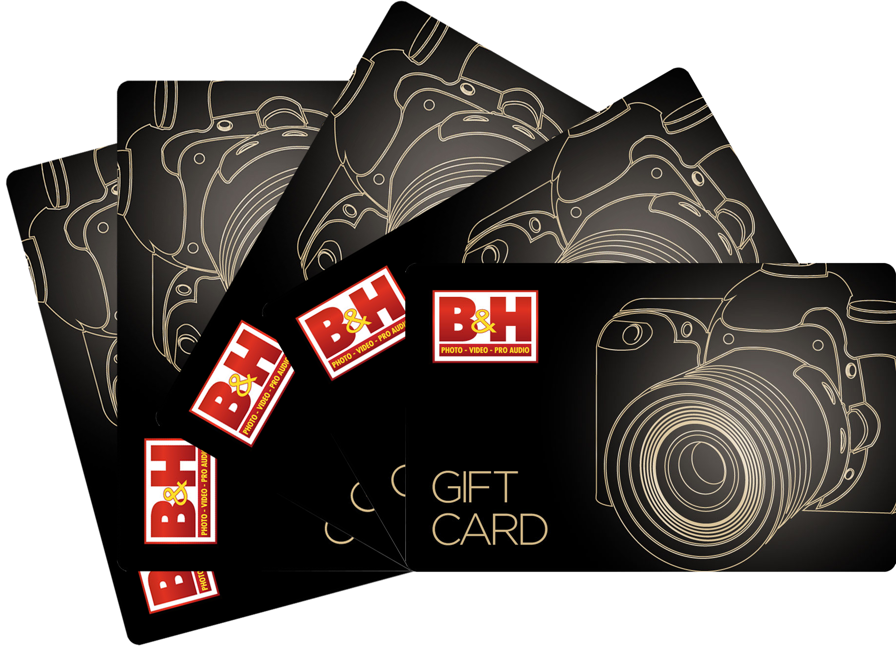 Five $100 B&amp;H Photo Gift Cards