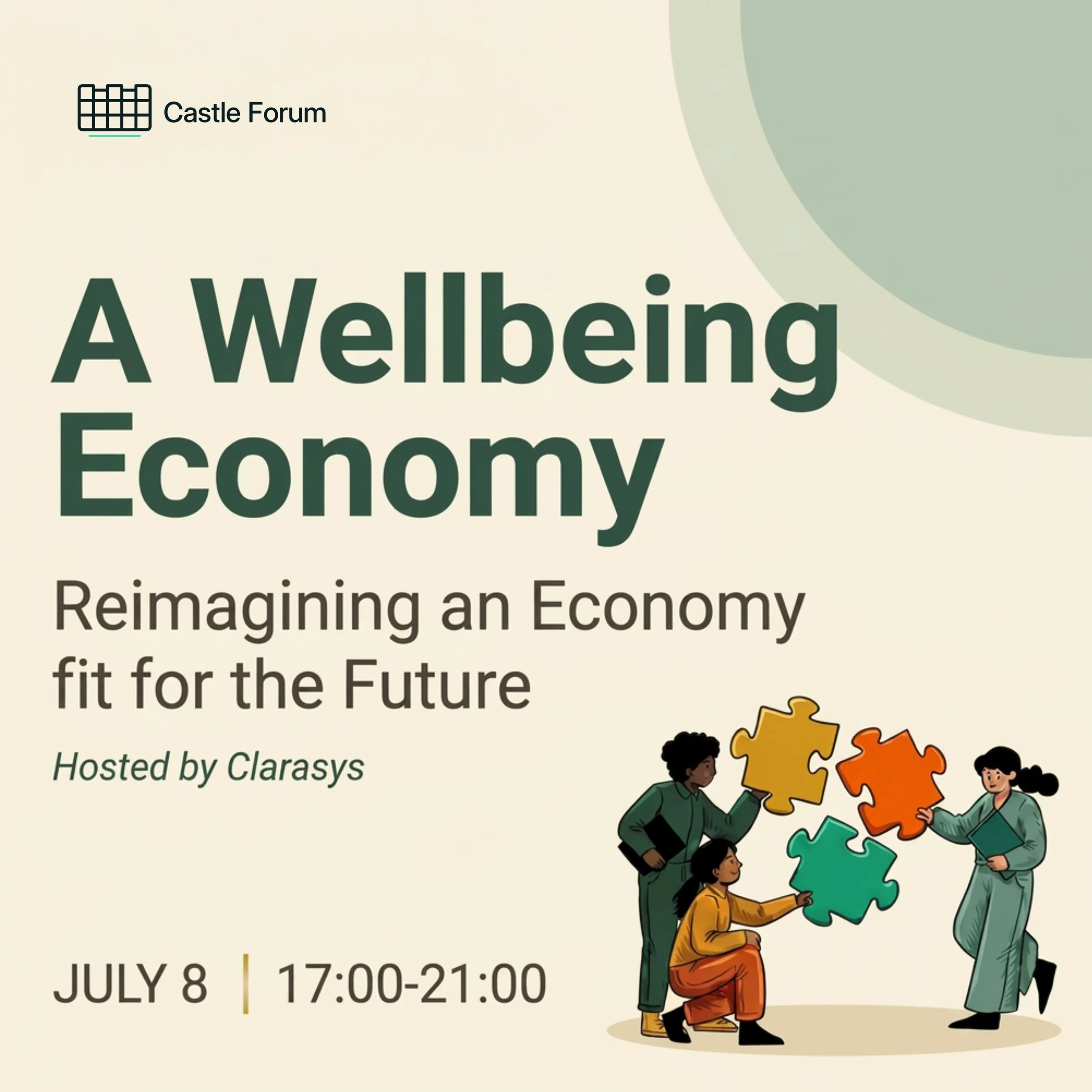 Castle Forum x Clarasys: A Wellbeing Economy