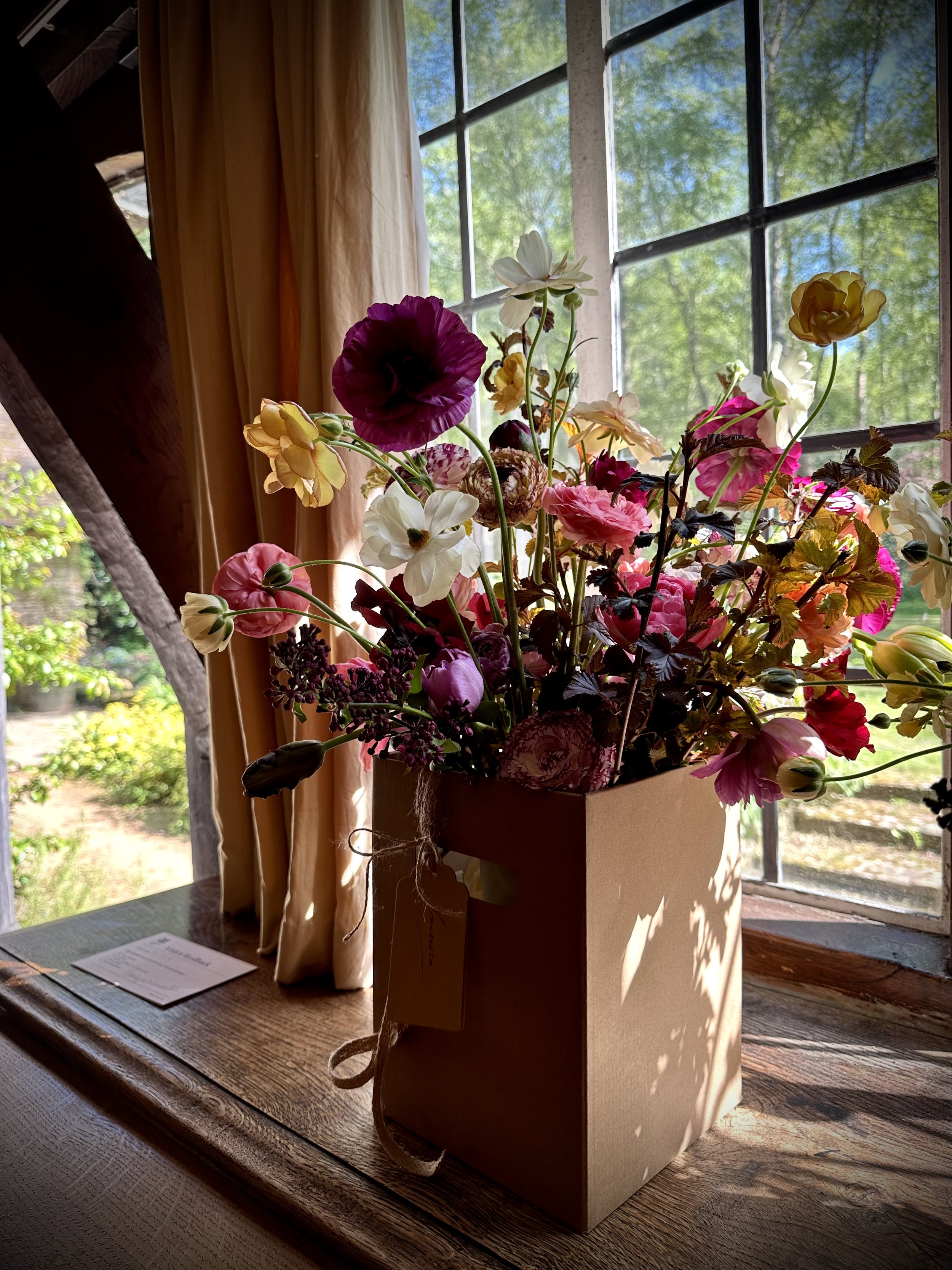 Garden inspired floral design