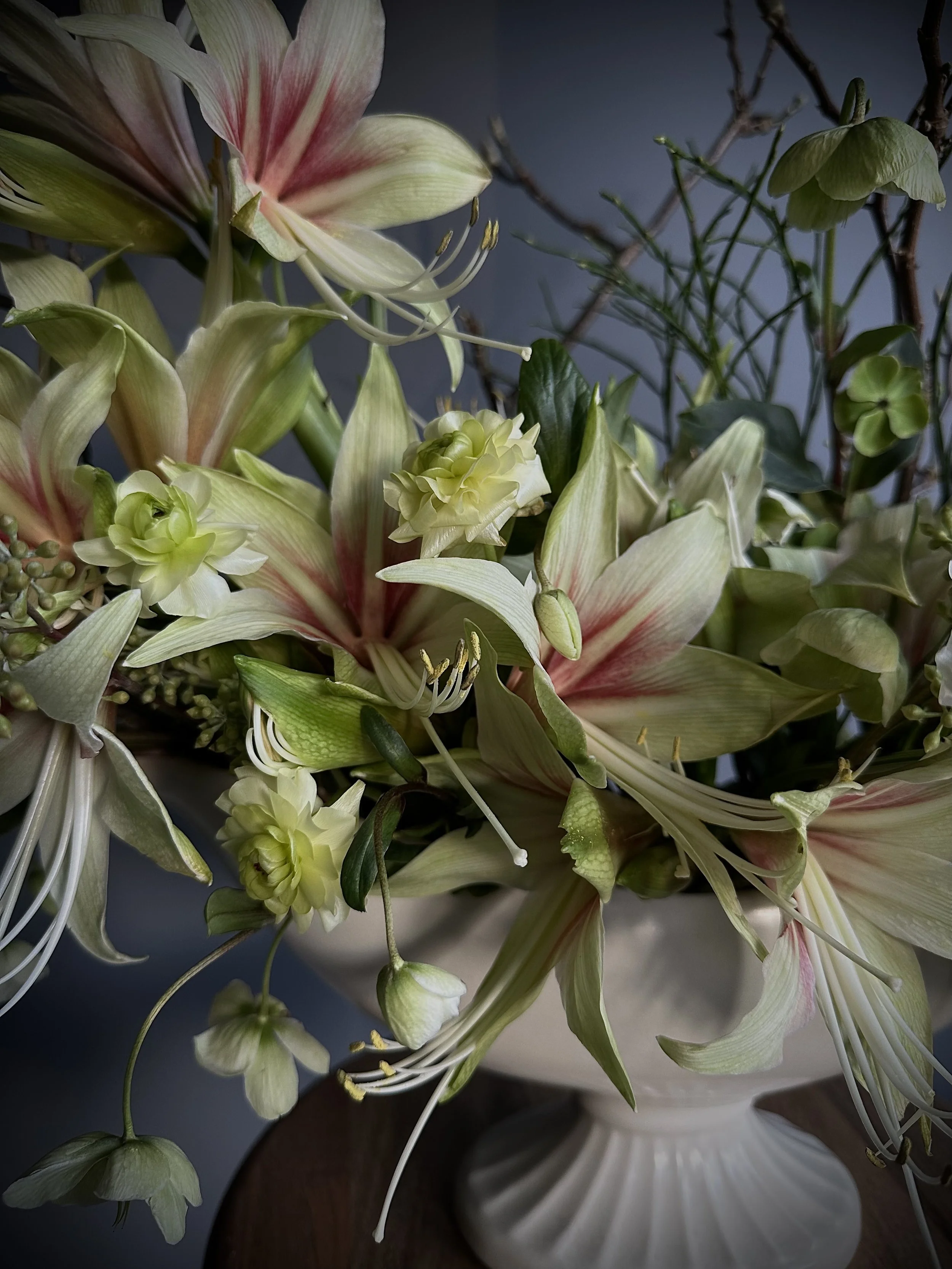 Elegant mantle vase