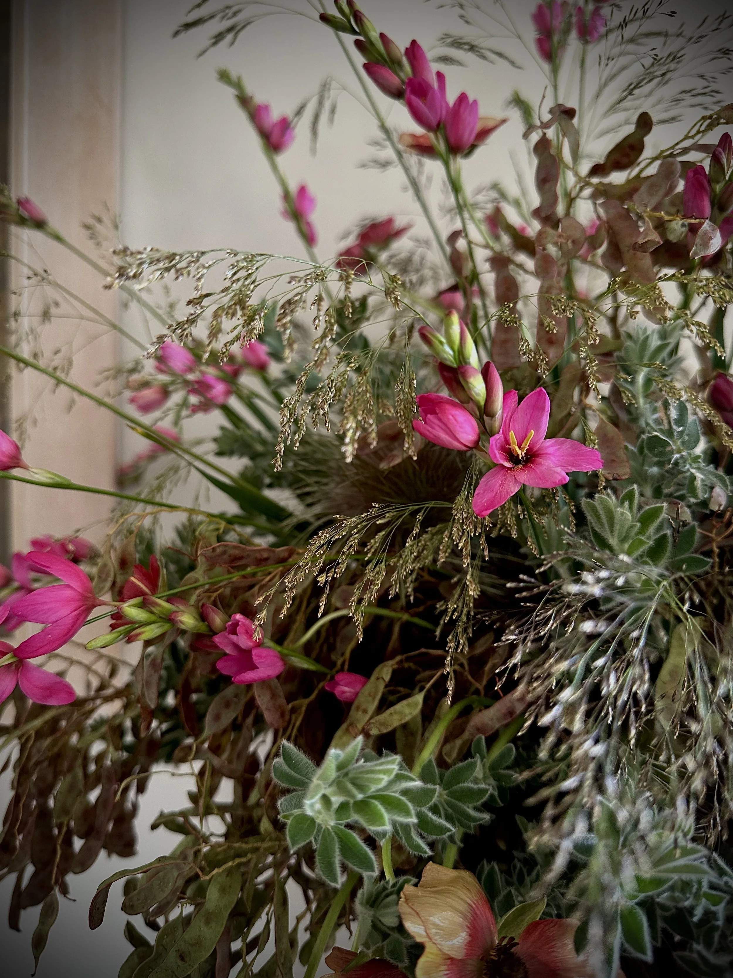 Large sculptural private client luxury urn installation