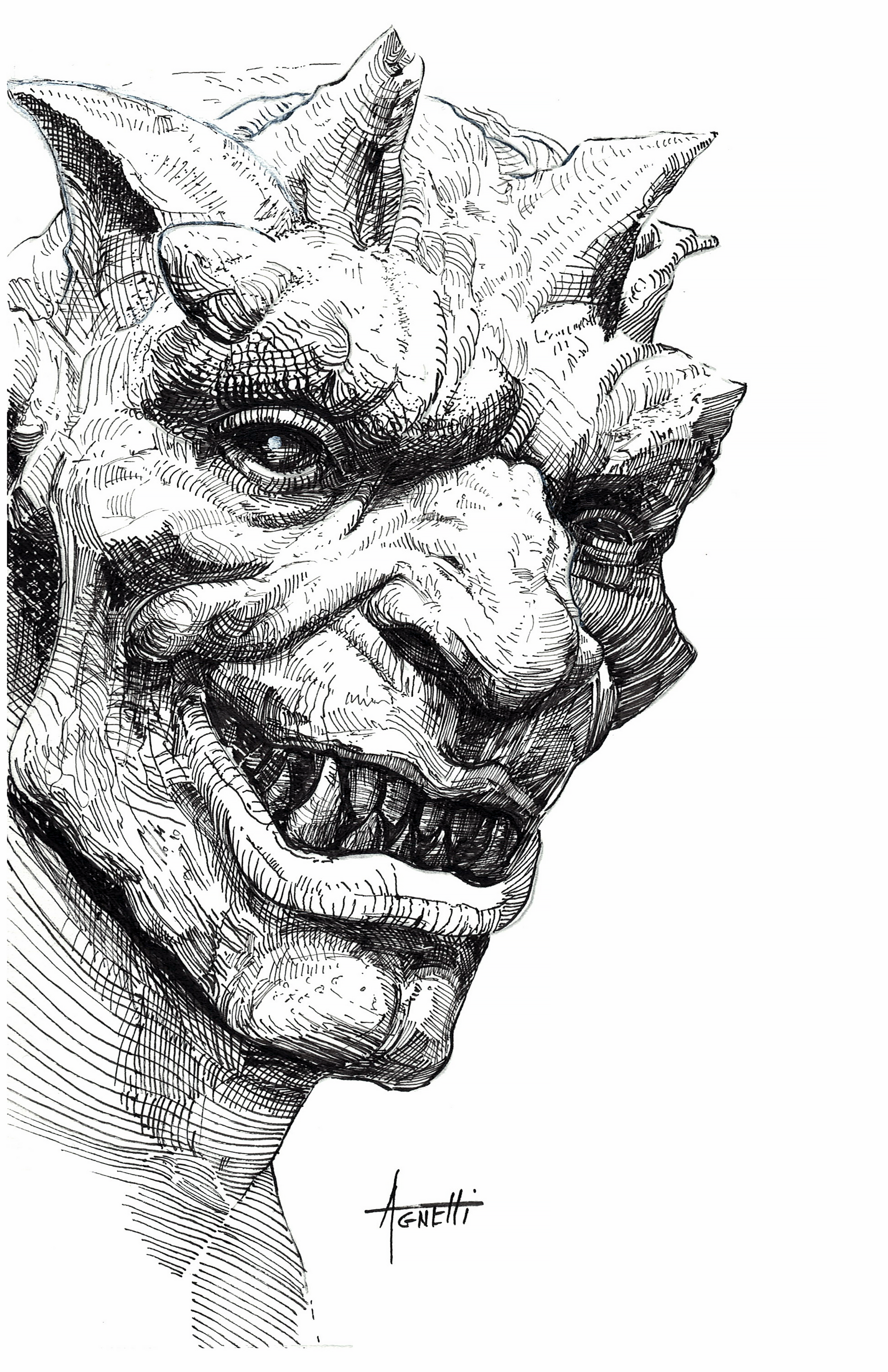 Gargoyle Portrait