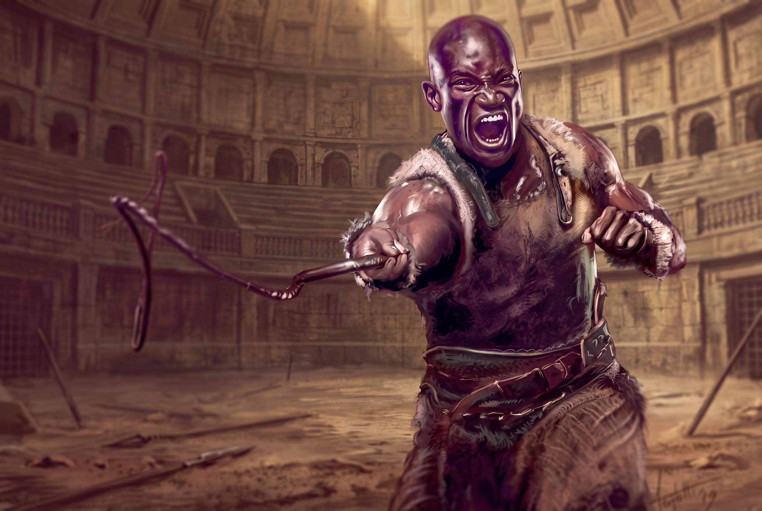 Oenomaus the Gladiator