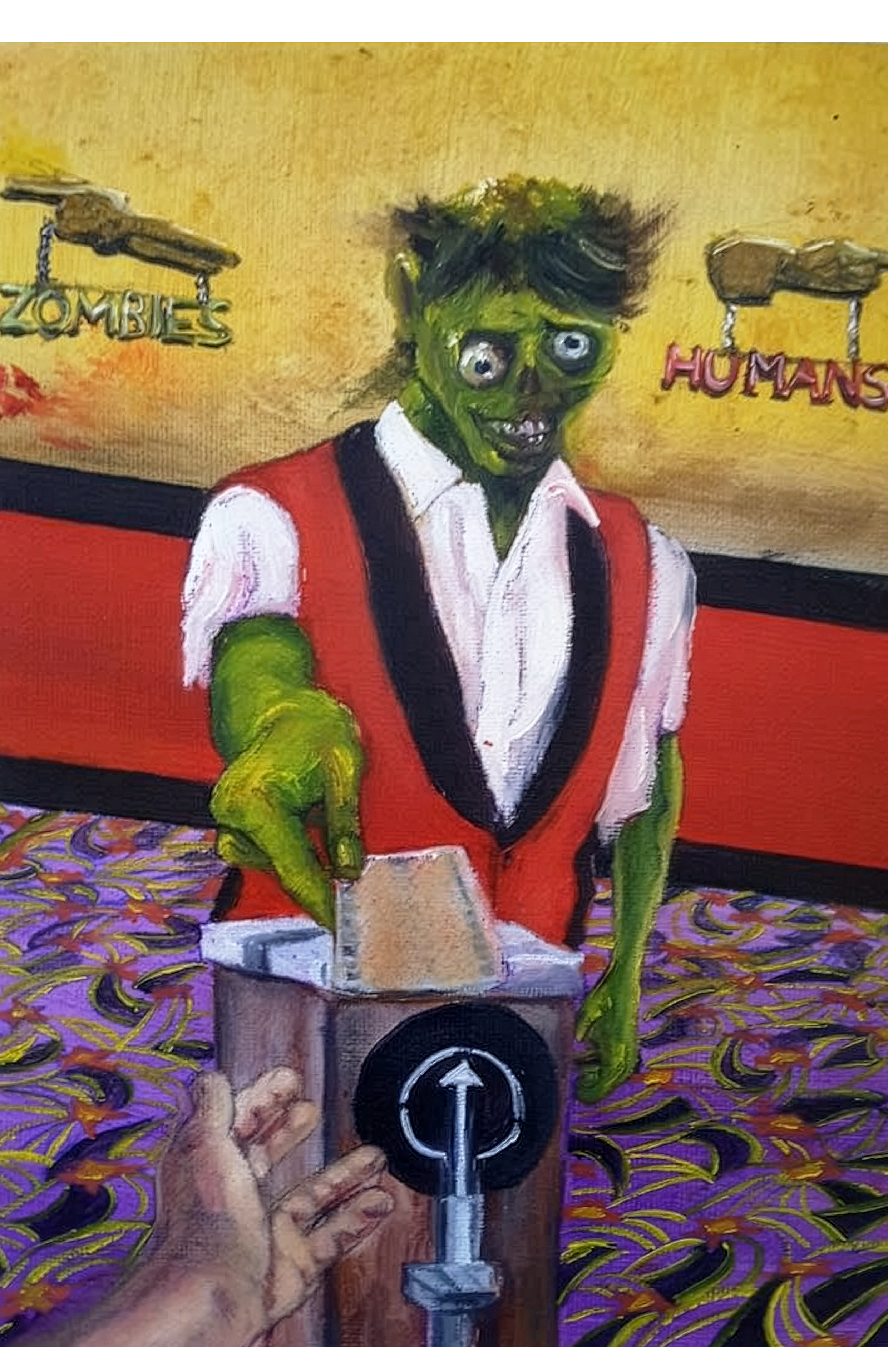 Zombie Ticket Taker