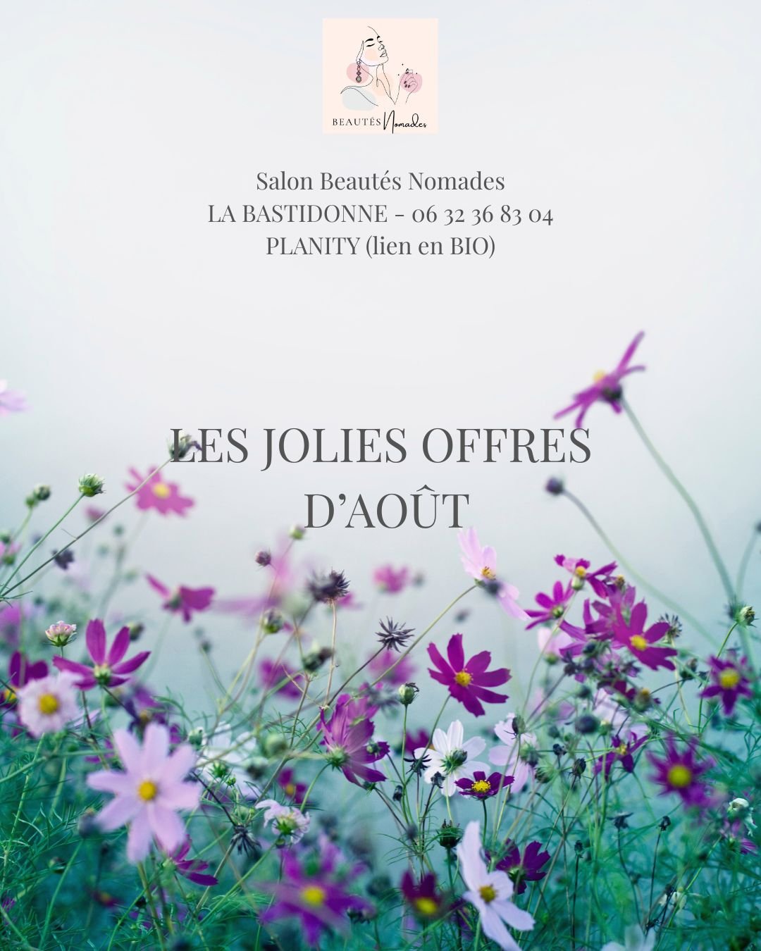 ☀️ LES JOLIES OFFRES D'AO&Ucirc;T ☀️

Devant l'engouement pour les jolies offres de JUILLET, j'ai le plaisir de vous annoncer que celles-ci seront prolonger tout le mois d'ao&ucirc;t !

Pour vous accompagner tout au long du mois de juillet, profitez 