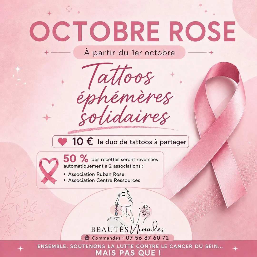 🎀 Octobre Rose, une parenth&egrave;se de douceur et de solidarit&eacute;

Comme chaque ann&eacute;e, c&rsquo;est avec un immense plaisir que je participe &agrave; cette belle op&eacute;ration Octobre Rose. 💗

&Agrave; partir du 1er octobre, je vous