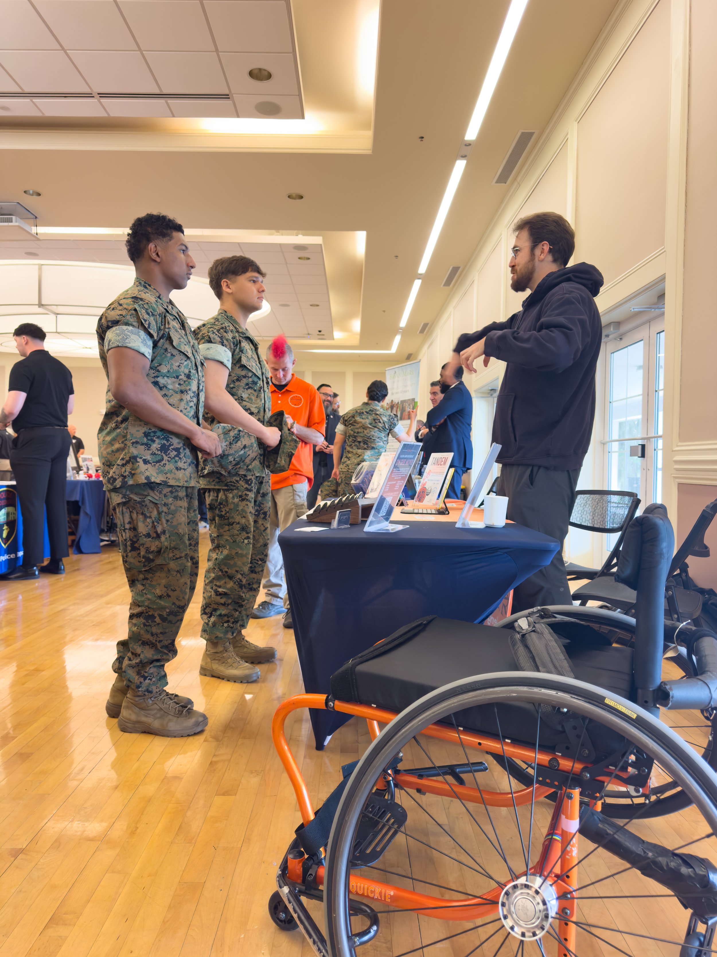 Bridge II Sports Visits Camp Lejeune for Wounded Warrior Battalion East Symposium