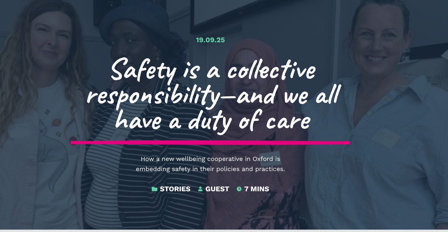 OWC featured on RadHR: Safety is a Collective Responsibility