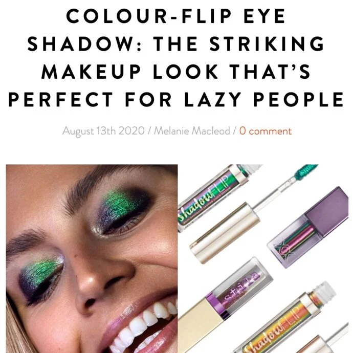 Lisa Caldognetto Makeup artist, get the gloss, colour flip