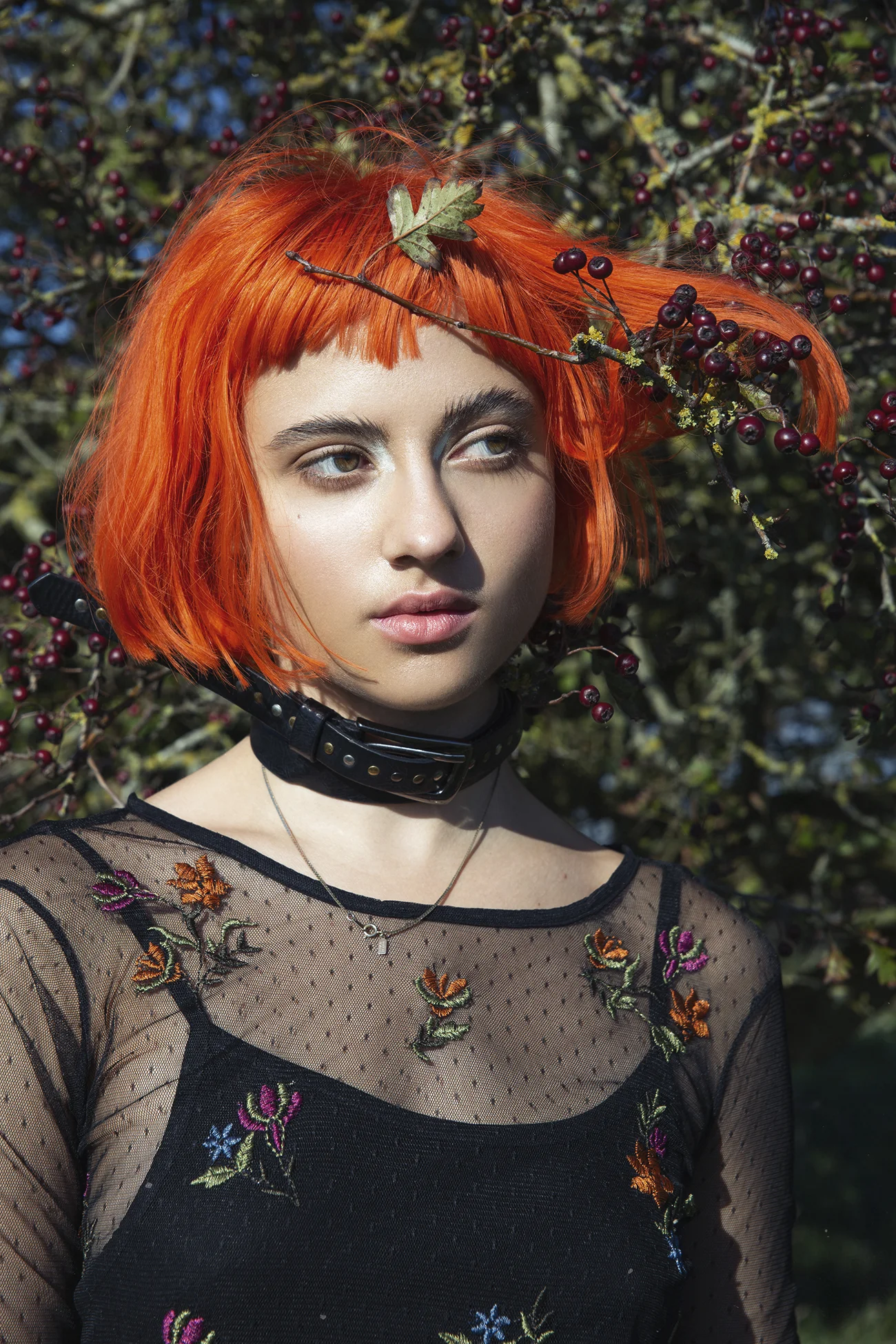 HUF Magazine Photographer/retoucher/stylist: Egle Vasi Makeup: Lisa Caldognetto using Sisley Model: Leony Jessup (Copy)