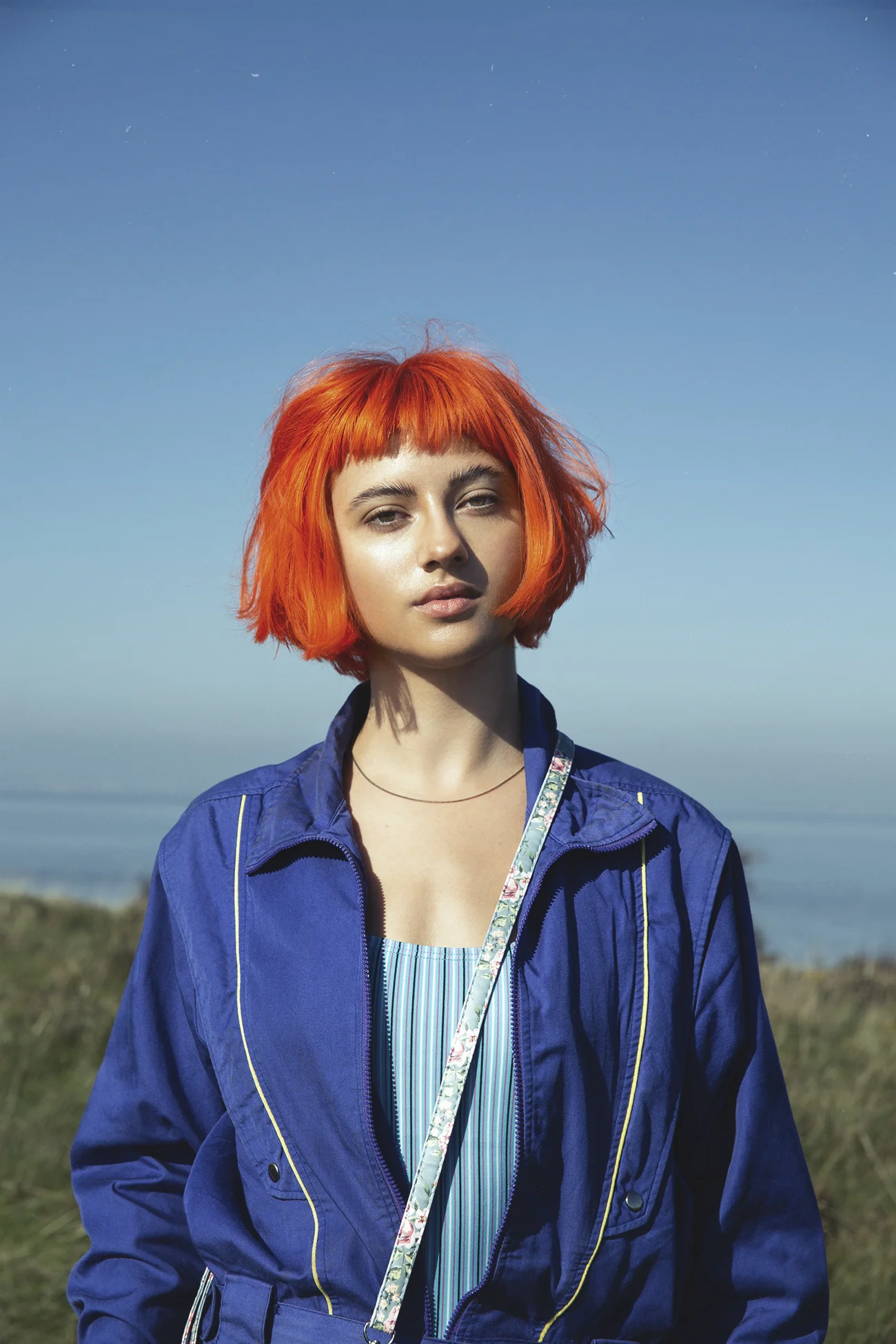 HUF Magazine Photographer/retoucher/stylist: Egle Vasi Makeup: Lisa Caldognetto using Sisley Model: Leony Jessup (Copy)