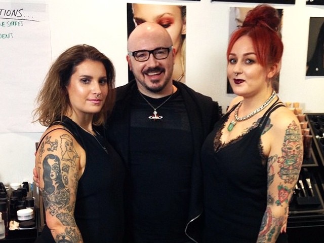 Conducting basic training with Laura and Dominic in Birmingham