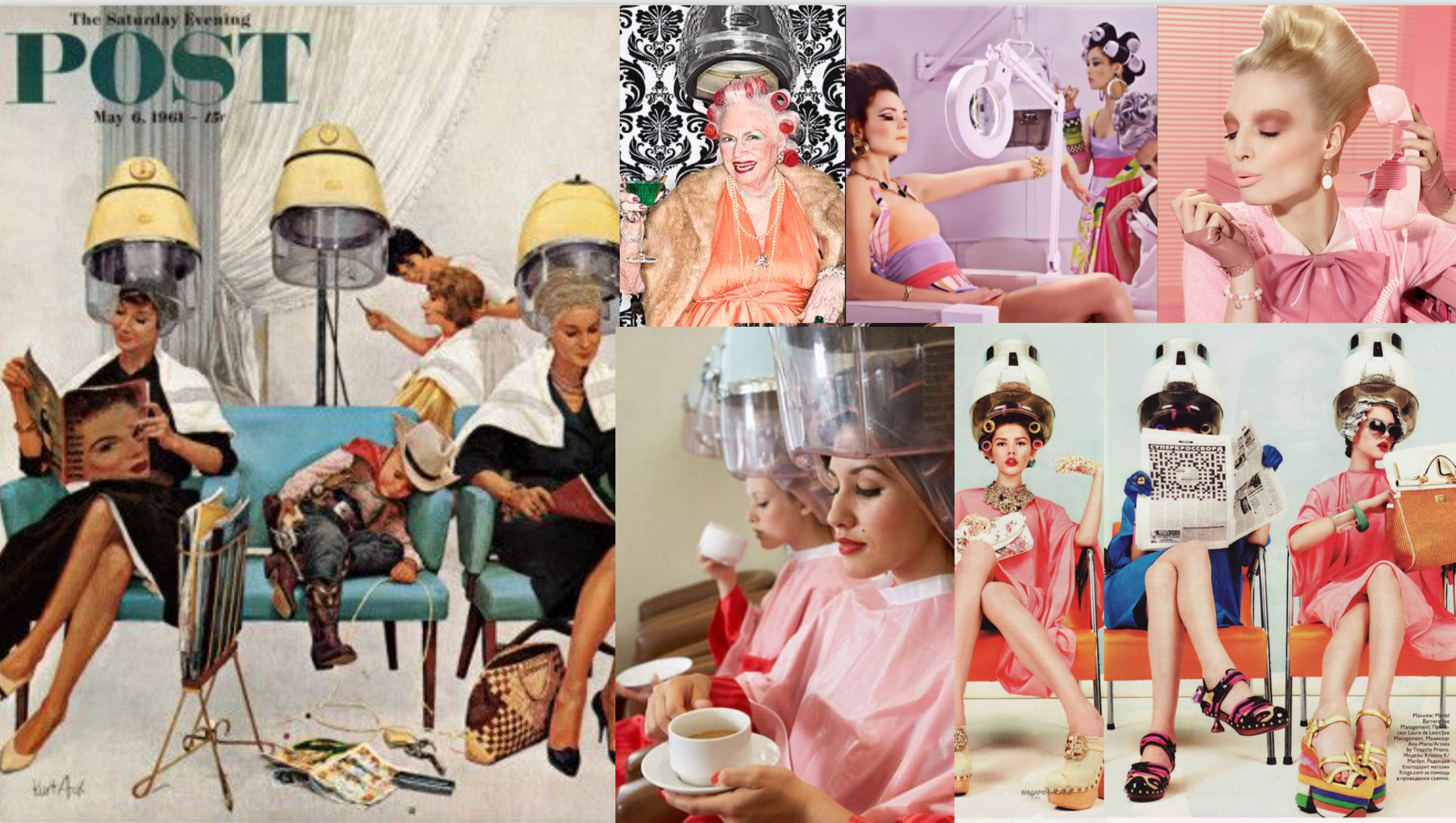 Inspiration images for the AW19 collection