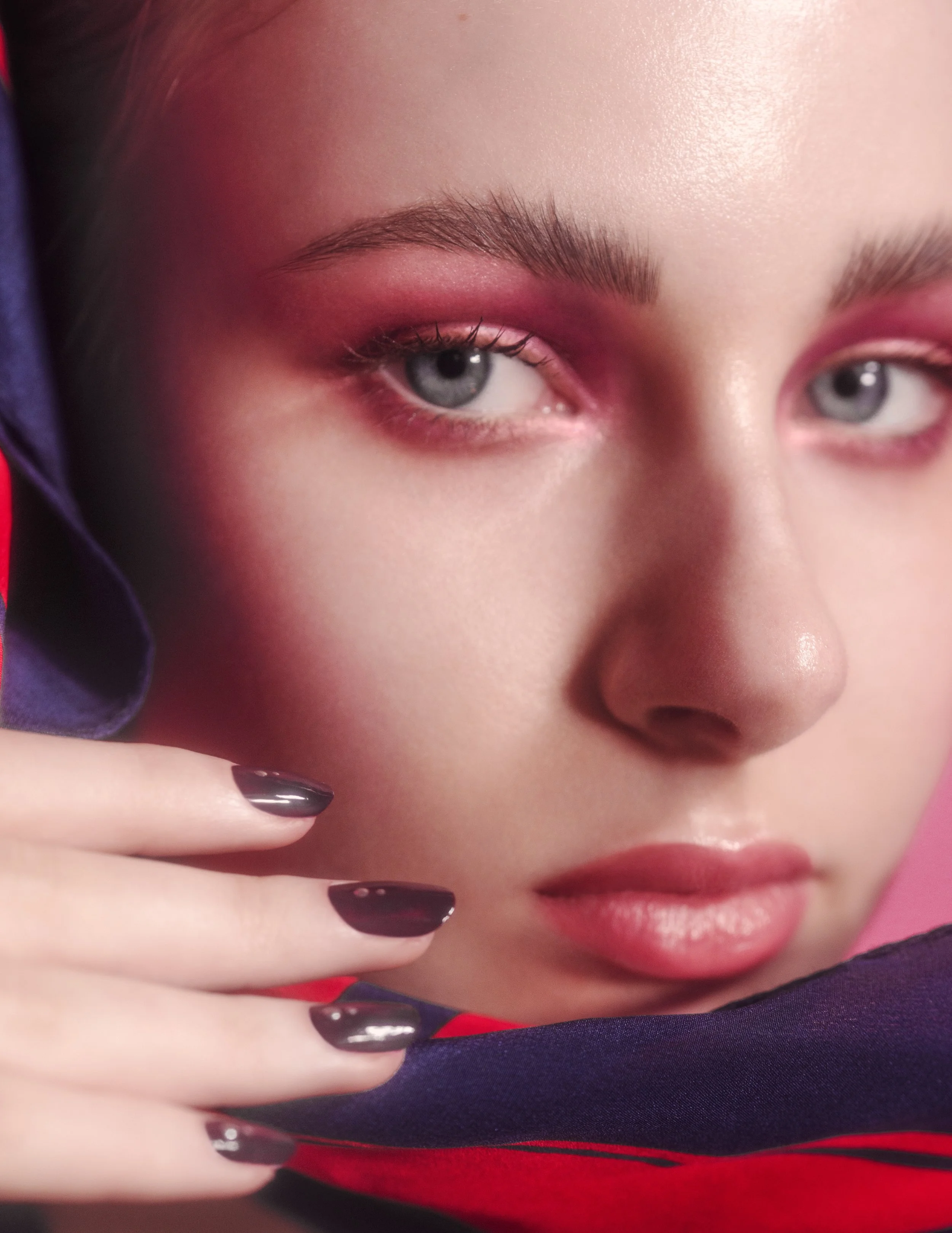  Photographer:  Marina Dean-Francis     Makeup:  Lisa Caldognetto   Hair:  Jessica Singer   Nails:  Emma Thorne   Postproduction:  Mdf retouching  